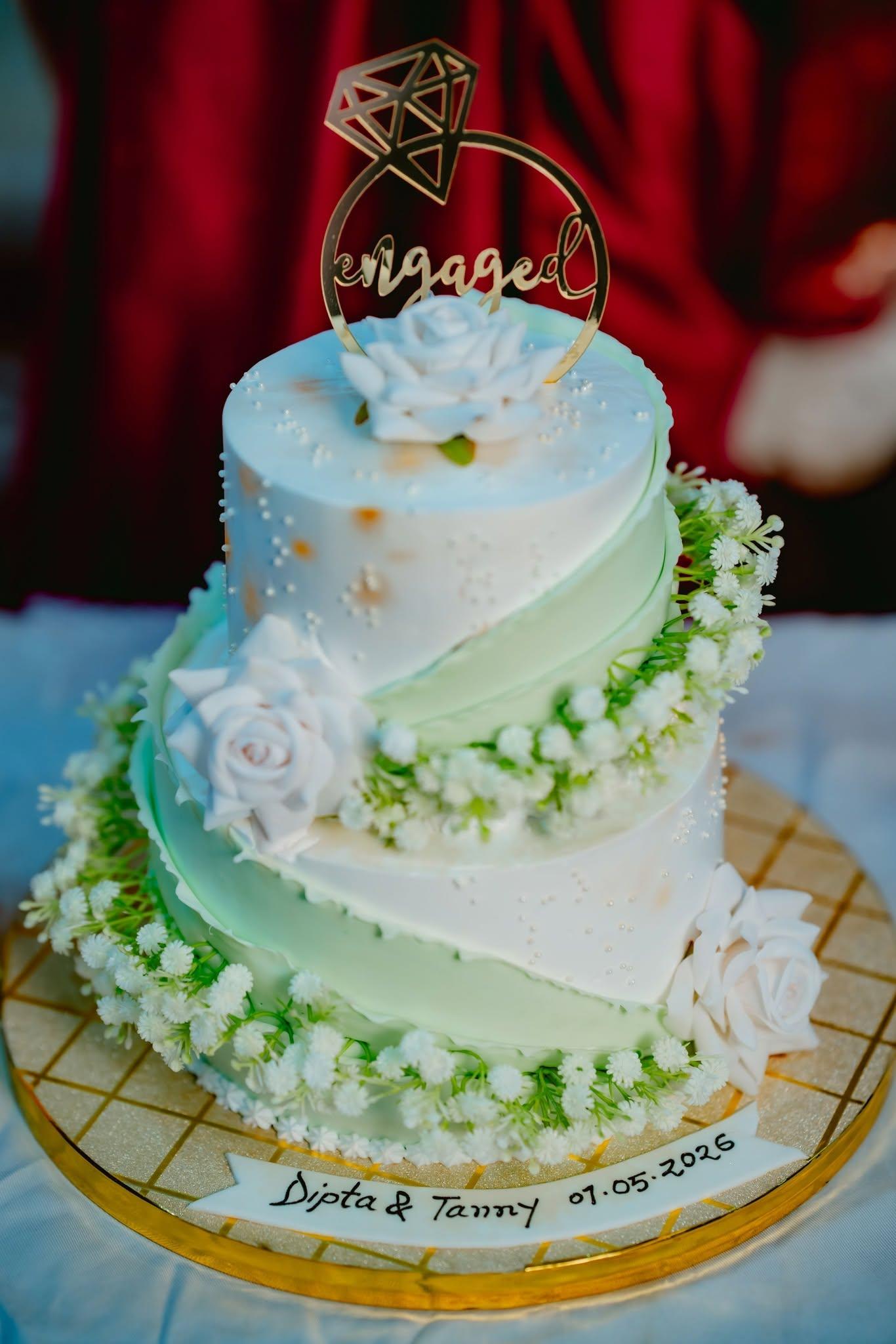 Cake ordered by Dipta Priam Sen